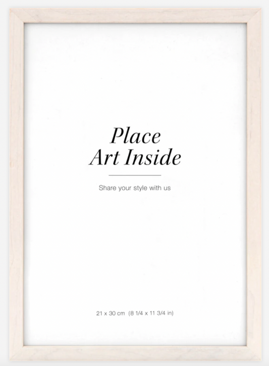 Wood frame light (30x40) plexi