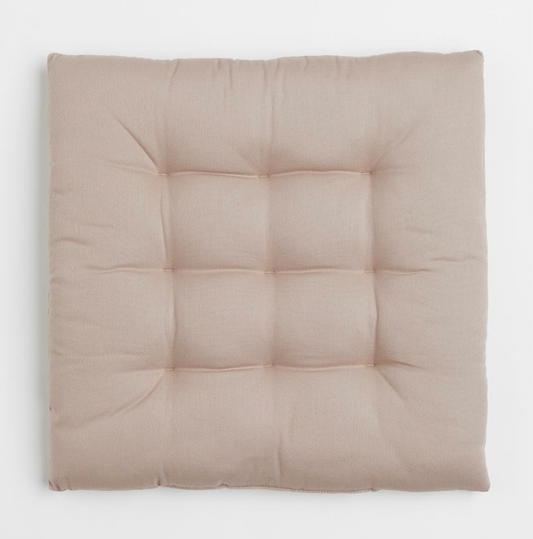 Twill seat cushion