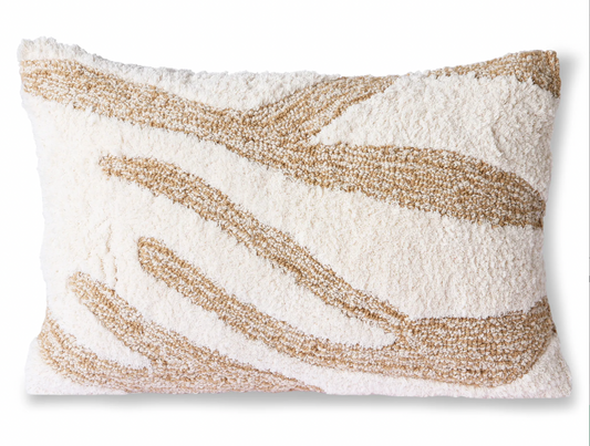 Fluffy cushion 35x55 cm