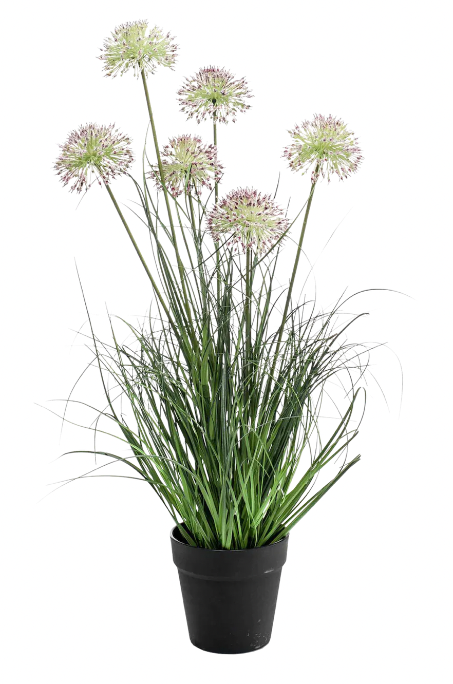 Artificial allium grass