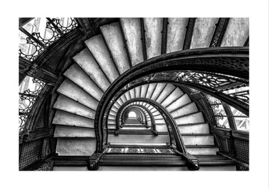 Circular Staircase Poster 