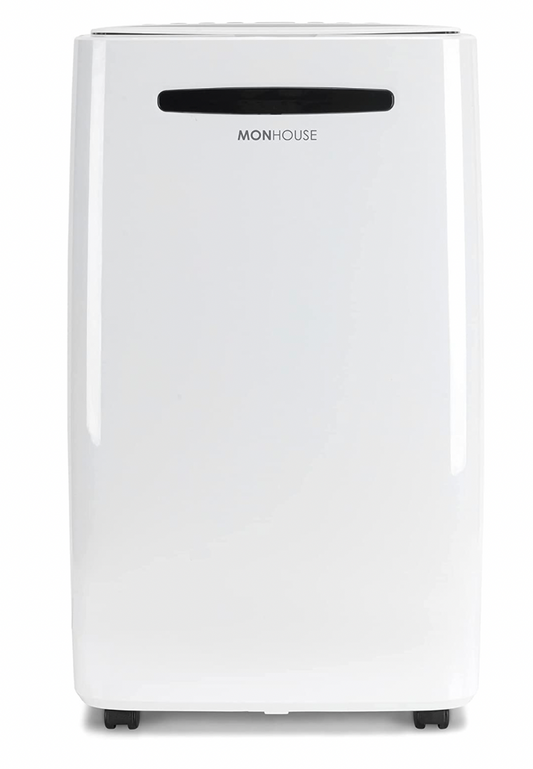MONHOUSE 20L/Day Digital Dehumidifier - Sleep Mode, 24 HR Timer For Laundry Drying, Bedroom, Basement, Garage & Kitchen - Portable Electric Mould, Damp, Condensation Remover - Quiet Moisture Absorber