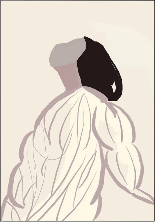 Daydreaming Girl Canvas Art Print