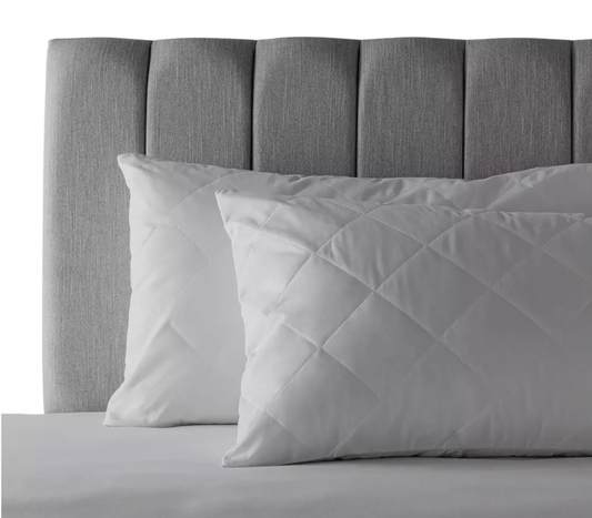 Argos Home Supersoft Washable Pair of Pillow Protectors