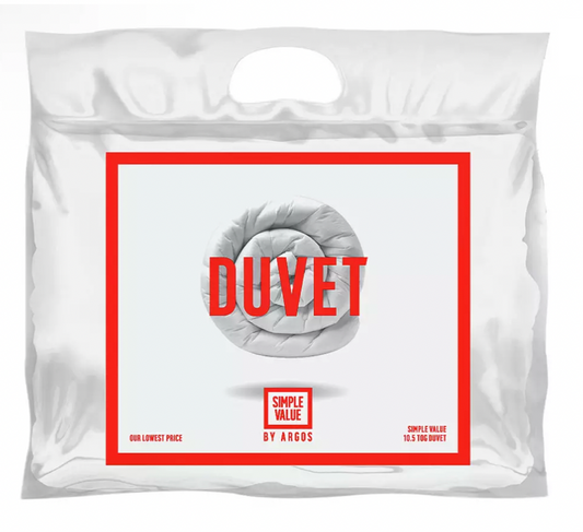 Argos Home Hollowfibre 10.5 Tog Duvet - Double