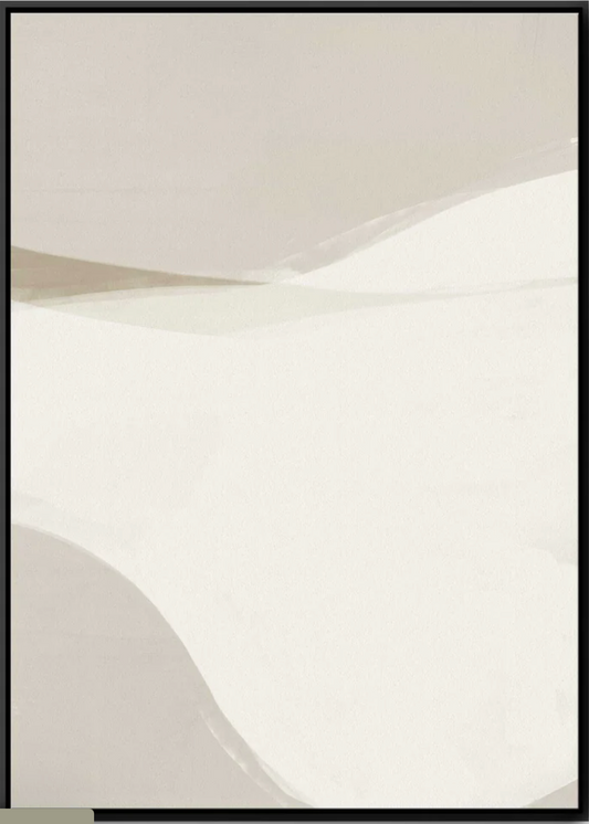 Go With The Flow Abstract Canvas Art