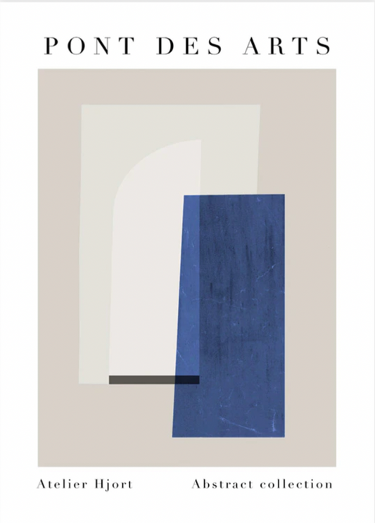 Julia Hallström Hjort – Pont des Arts Poster 