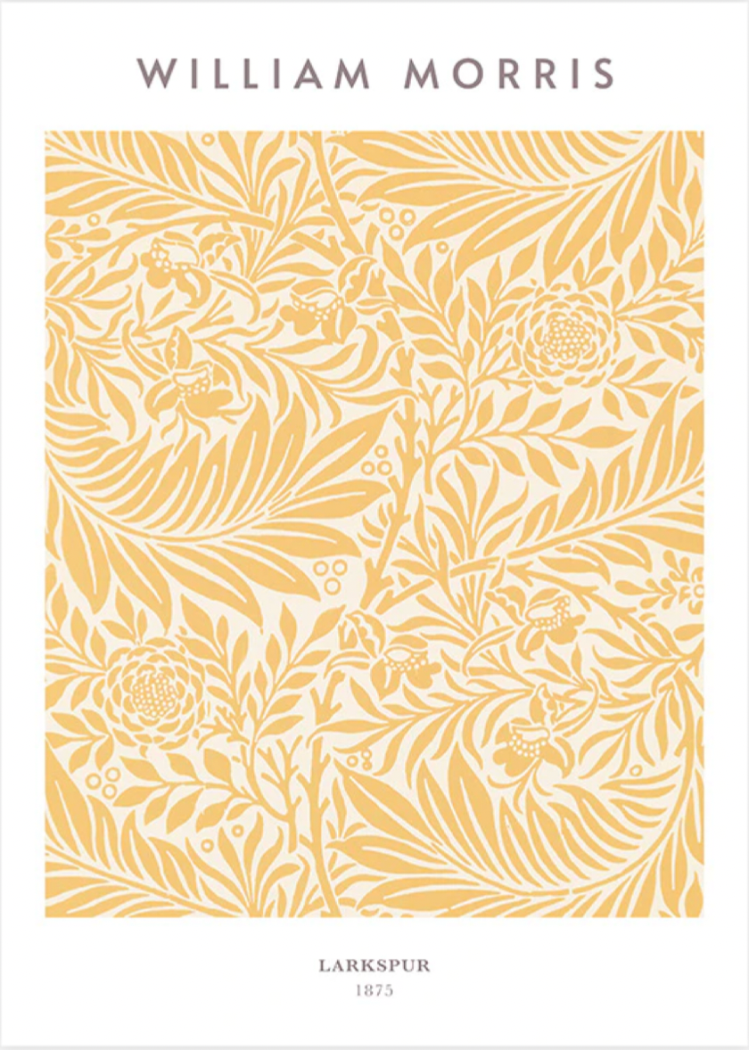William Morris - Larkspur No3 Poster 