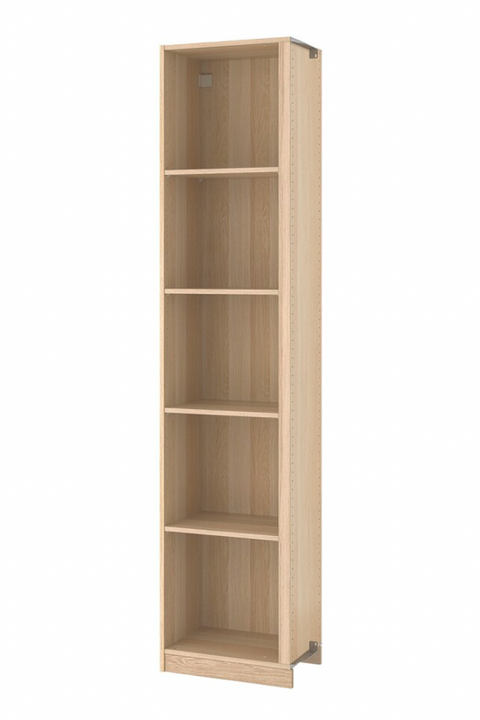 PAX Add-on corner unit with shelves