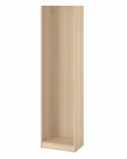 PAX wardrobe frame white stained oak
