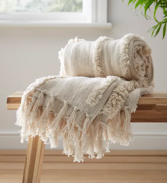 Curves Tufted Throw