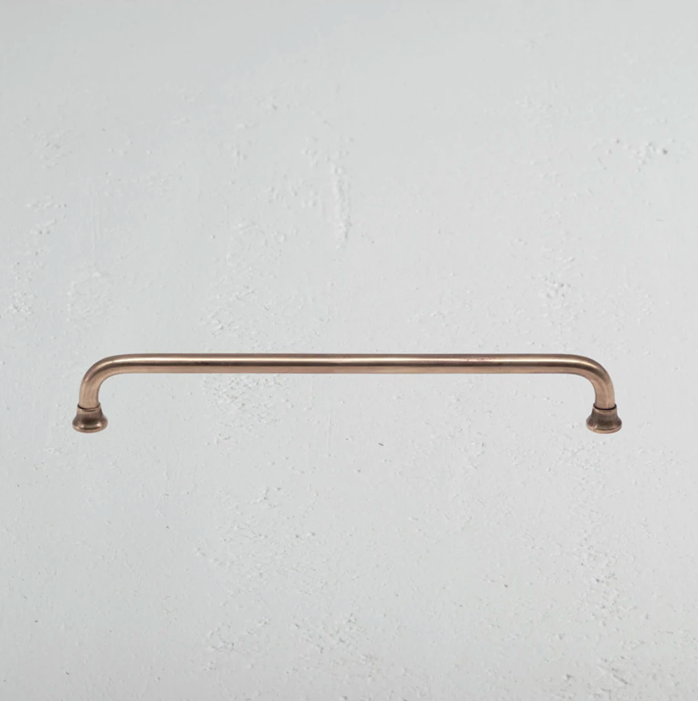 Sycamore Furniture Handle 224mm - Antique Brass