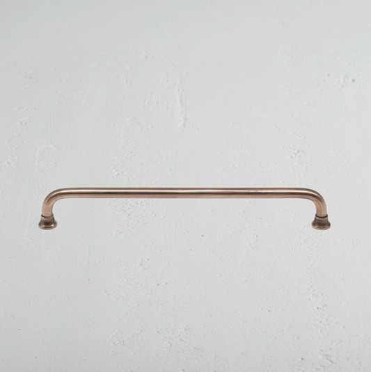 Sycamore Furniture Handle 224mm - Antique Brass