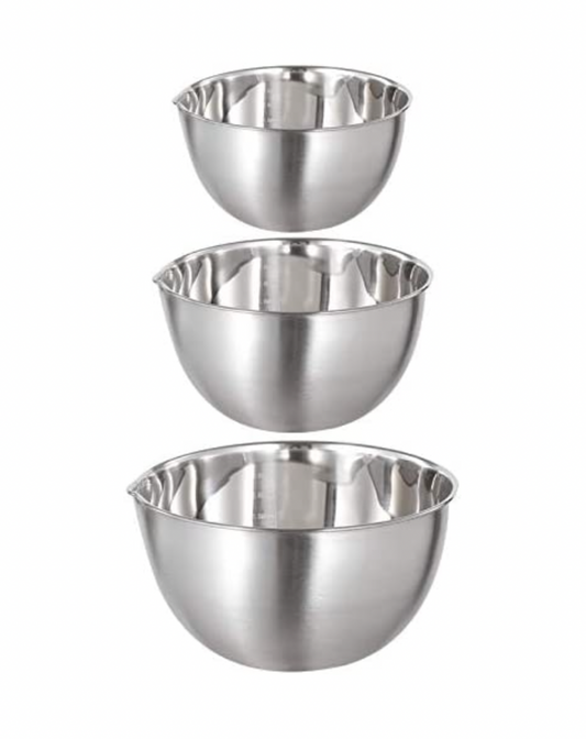 Mixing Bowls, Stainless Steel