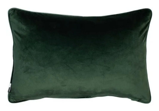 Malini Luxe Rectangle Pinegreen Cushion
