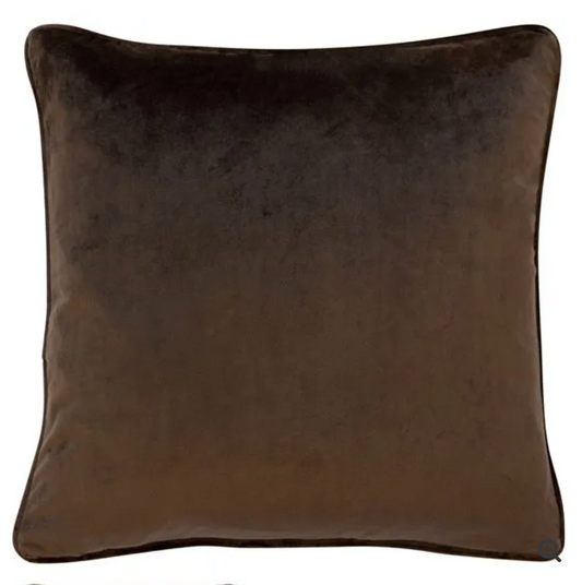 Malini Luxe Chocolate Cushion