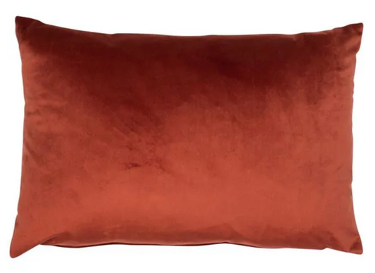 Malini Luxe Rectangle Paprika Cushion