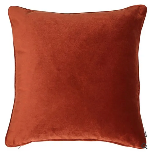 Malini Large Luxe Paprika Cushion