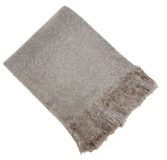 Malini Serena Grey Throw