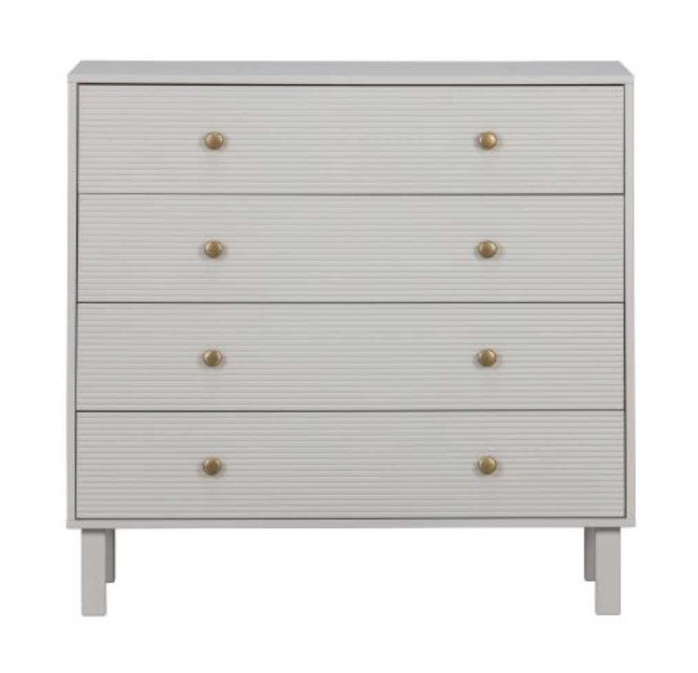 MADU CABINET WITH DRAWERS PINE DEEP CLOUD GREY [FSC], 91x94x52cm