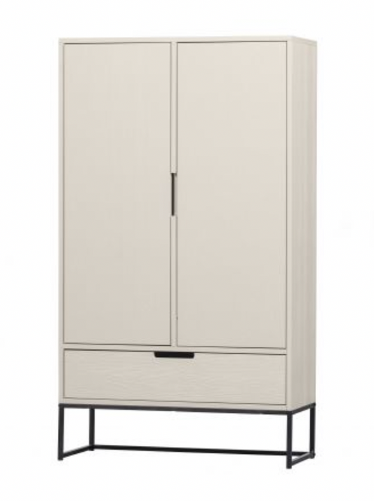 SILAS 2-DOORS CABINET PINE BRUSHED DUST [FSC], 149x85x36cm