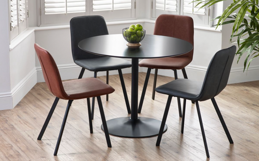 Nero Table, 100x100x76cm