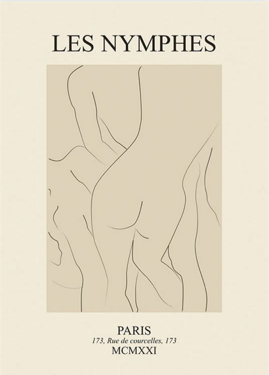Les Nymphes Poster 