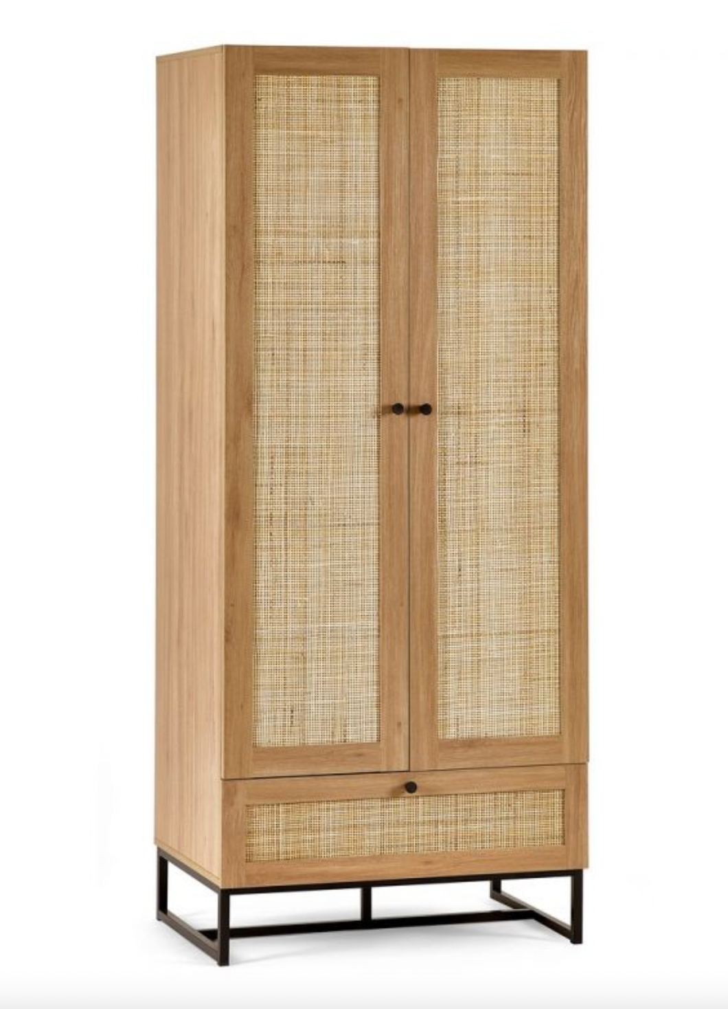 Padstow Wardrobe - Oak, 56x80x190cm
