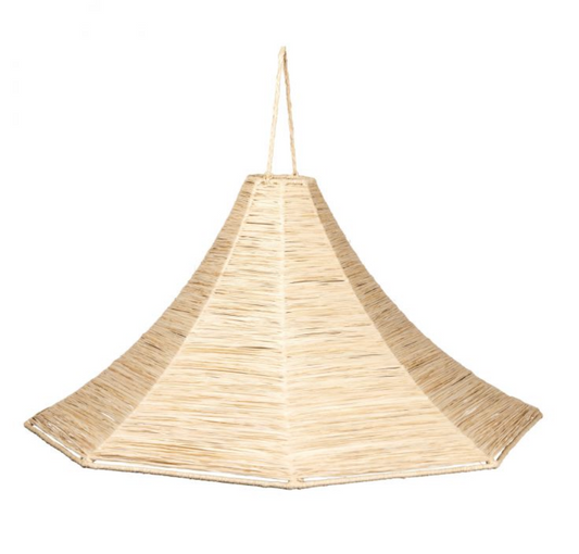 Raffia Spider Pendant Lamp - 70 cm Natural - Cosydar