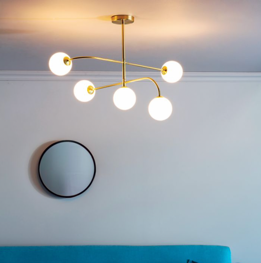 Otto Ceiling Light, 80x80x58.5cm