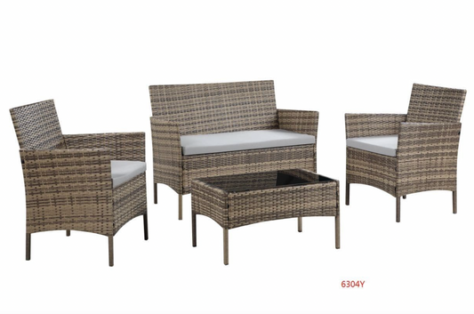 Mmilo 4 PC Brown Rattan Garden Furniture set Mmilo 4 PC Brown Rattan Garden Furniture set Mmilo 4 PC Brown Rattan Garden Furniture set Mmilo 4 PC Brown Rattan Garden Furniture set
