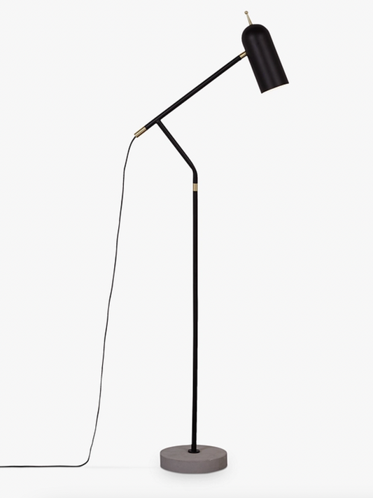 No.045 LED Floor Lamp, Black, 134.5x50x20cm