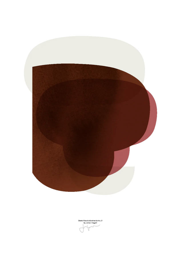 Sketchbook Abstract 02, 50x70