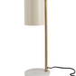 Retreat Cylinder Lamp - Matt Cream, 18x18x51cm