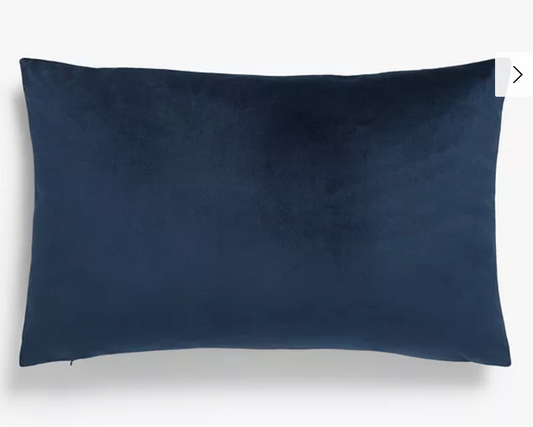 John Lewis ANYDAY Velvet Cushion, Night Sky