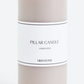 Large pillar candle