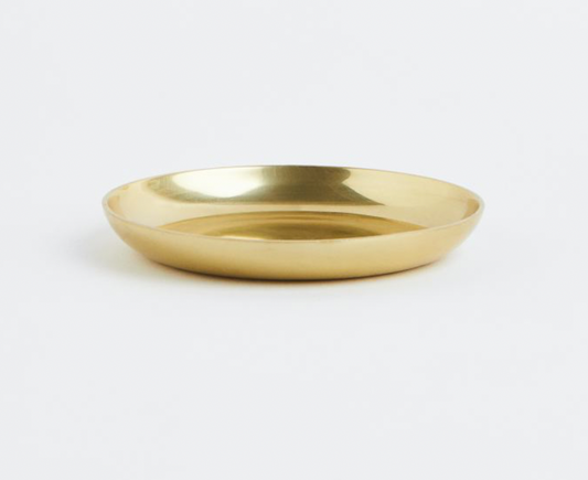 Metal mini dish, Gold-coloured