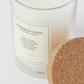 Large cork-lid scented candle