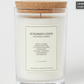 Large cork-lid scented candle