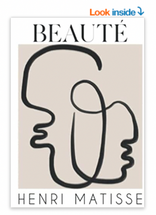 BEAUTÉ: a stackable decorative table book inspired by Henri Matisse