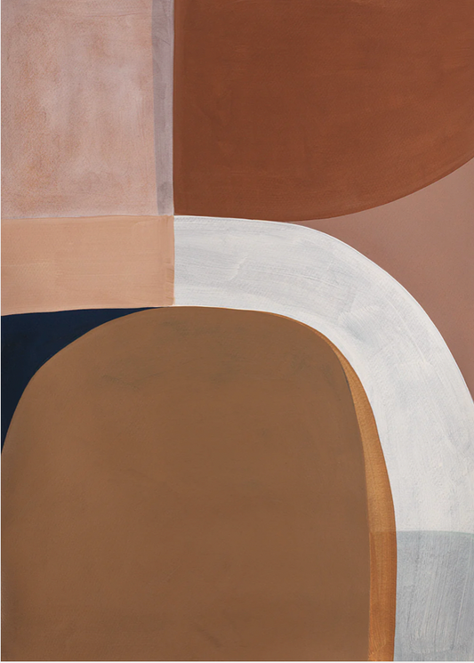 Painted Shapes 01, 30x40