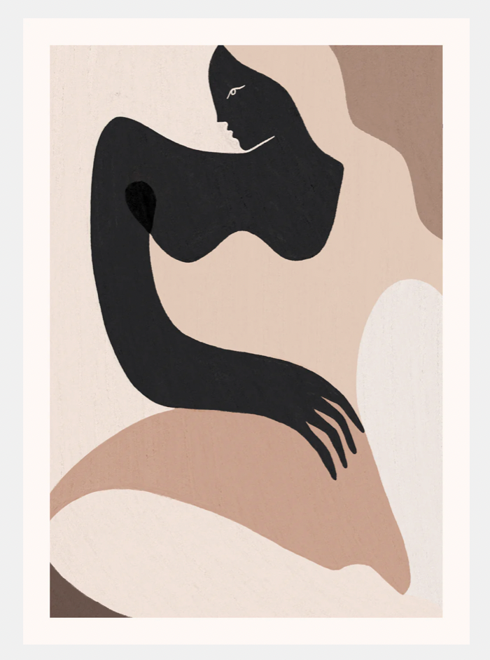 Siren - 30x40cm, framed