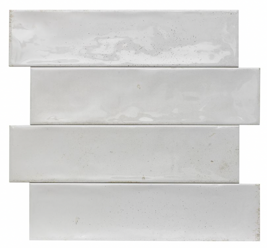 Hope White Gloss Ceramic Wall 75x300mm