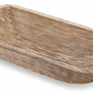 Hanobe Decorative Wood Dough Bowl