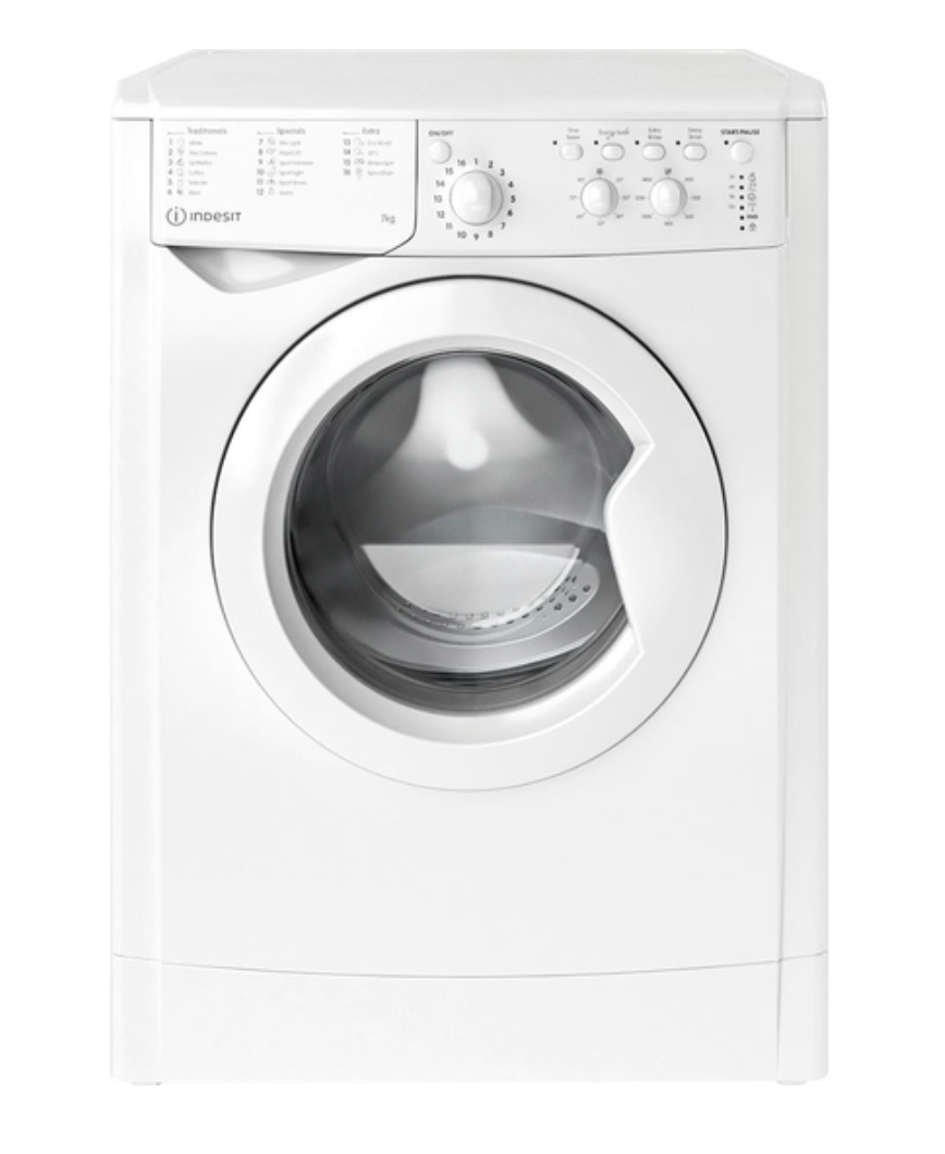 INDESIT IWC 71453 W UK N 7 kg 1400 Spin Washing Machine - White