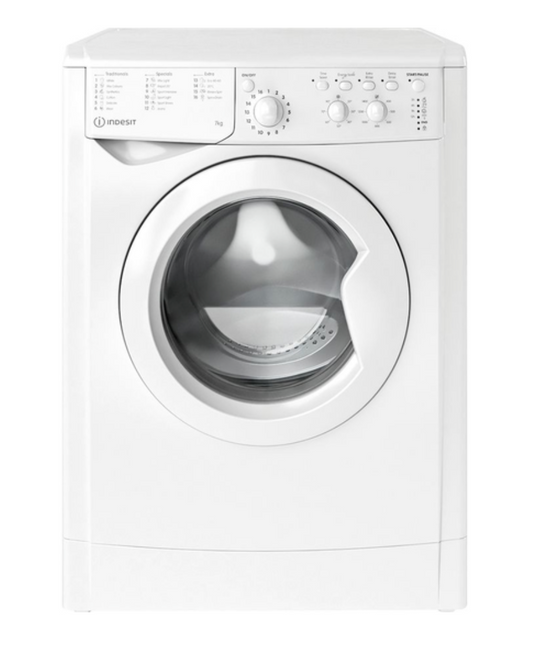 INDESIT IWC 71453 W UK N 7 kg 1400 Spin Washing Machine - White