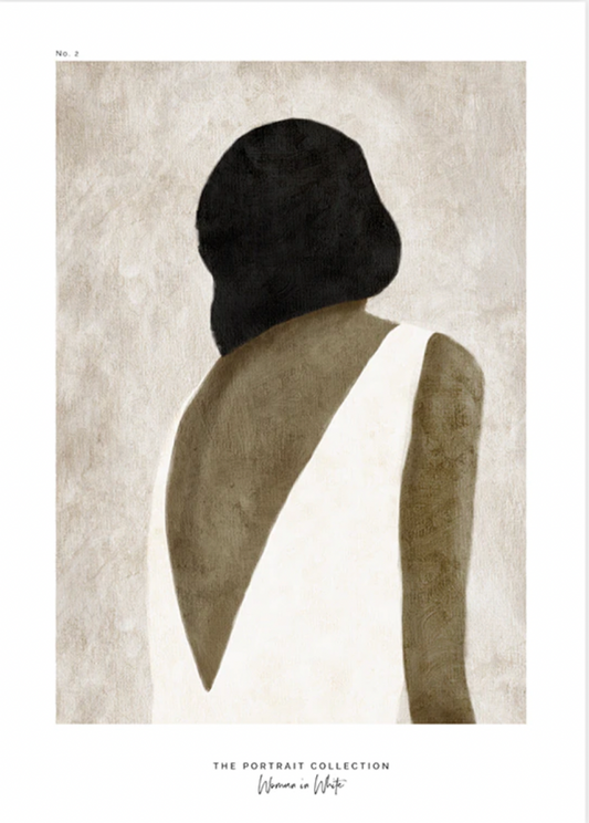 Woman White Dress
