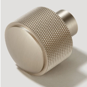 HUMBOLDT Knurled Button Knob Satin Nickel 25mm