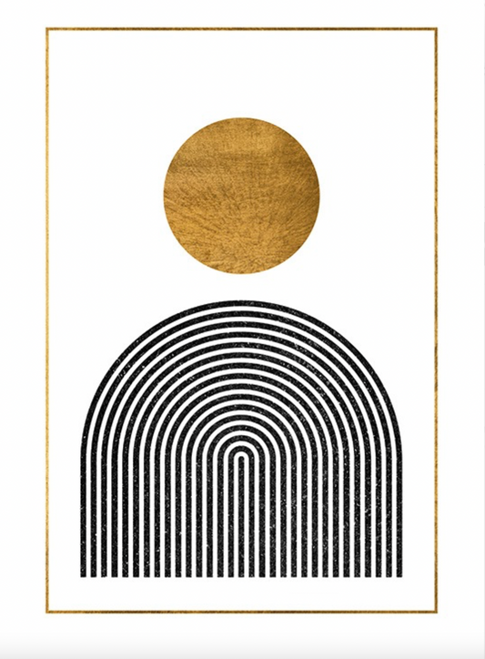 GOLDEN MOONLIGHT POSTER, 30x40