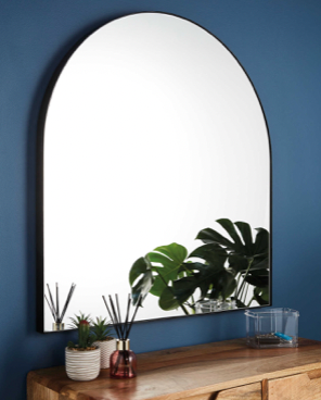 KIRKTON HOUSE BLACK ARCH MIRROR
